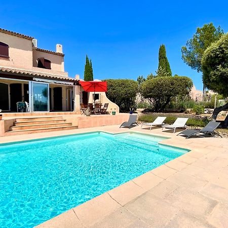 Charming French Riviera Villa // Pool, Seaview, Ac, 9Pax // Saint-Raphaël Exterior foto