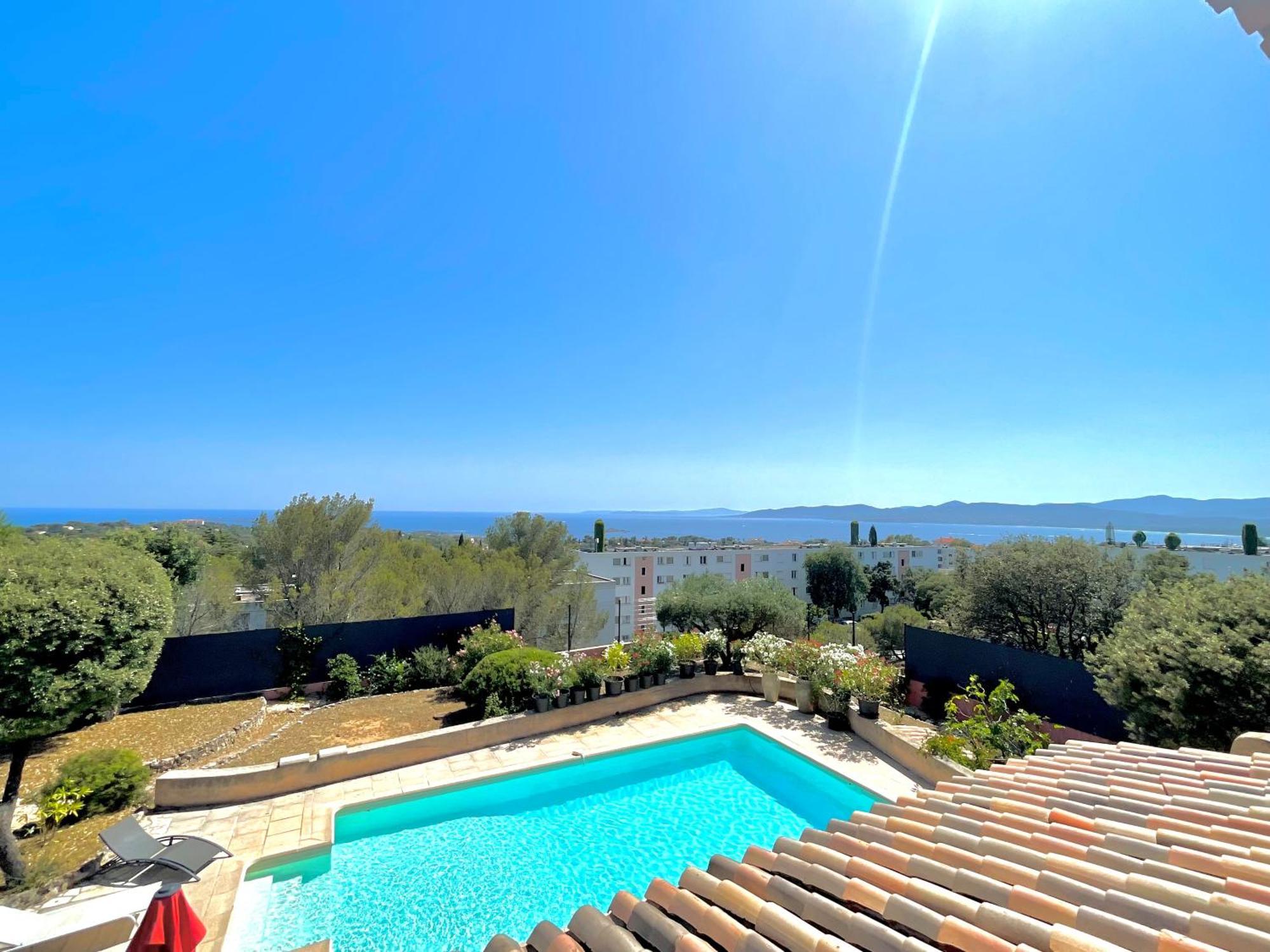 Charming French Riviera Villa // Pool, Seaview, Ac, 9Pax // Saint-Raphaël Exterior foto
